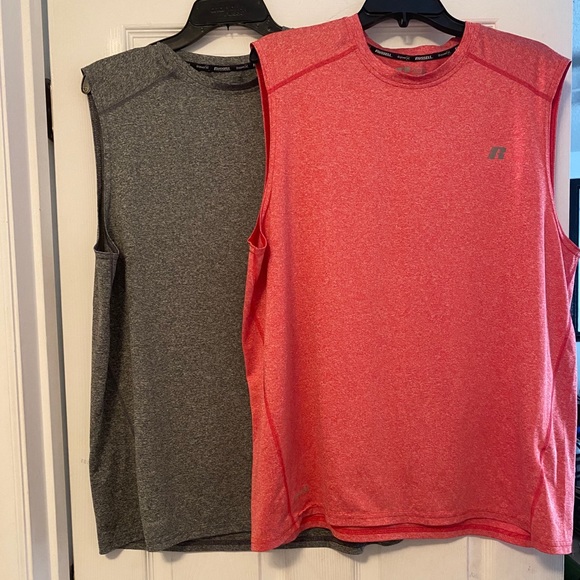 russell workout shirts